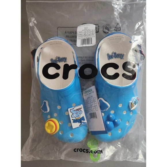 NEW Crocs x General Mills HALLOWEEN Boo Berry Classic Clog Size M4/W6 Monster - Picture 12 of 12